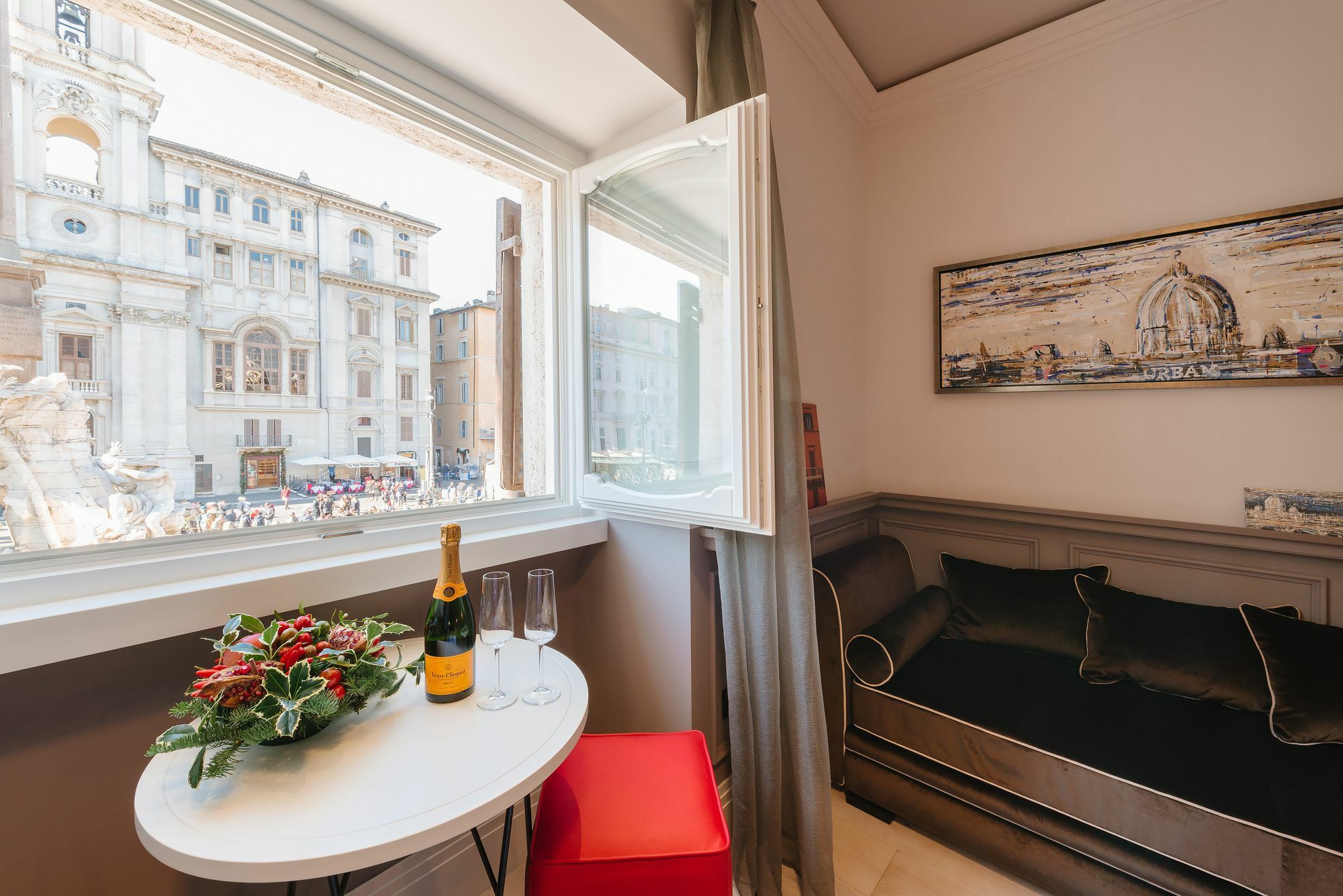 Rhea Silvia Luxury Navona Hotell Roma Eksteriør bilde